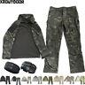 Men's Army Military Tactical Shirt Pants Airsoft Combat Uniform Bdu Camo Sets