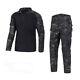 Men's Army Military Uniform Camouflage Tactical Suit Shirt Coat Pant Set Outfit