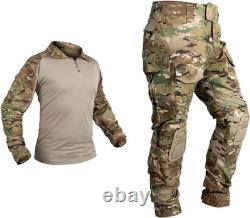 Men's G3 Combat Uniform Tactical Camouflage Apparel Set For Hunting Airsoft