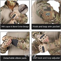 Men's G3 Combat Uniform Tactical Camouflage Apparel Set For Hunting Airsoft