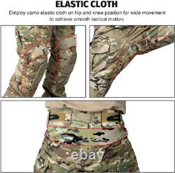 Men's G3 Combat Uniform Tactical Camouflage Apparel Set For Hunting Airsoft
