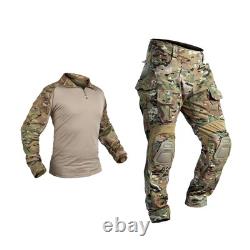 Men's G3 Combat Uniform Tactical Camouflage Apparel Set For Hunting Airsoft P