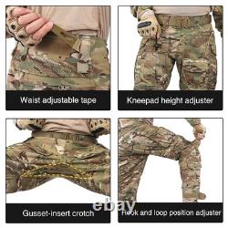 Men's G3 Combat Uniform Tactical Camouflage Apparel Set For Hunting Airsoft P