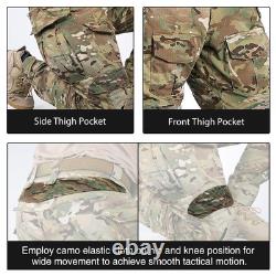 Men's G3 Combat Uniform Tactical Camouflage Apparel Set For Hunting Airsoft P