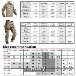 Men's G3 Combat Uniform Tactical Camouflage Apparel Set For Hunting Airsoft P