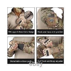 Men's G3 Combat Uniform Tactical Camouflage Apparel Set for Hunting Airsof