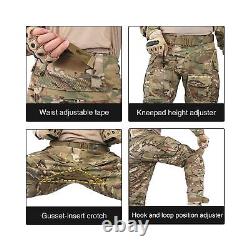 Men's G3 Combat Uniform Tactical Camouflage Apparel Set for Hunting Airsof