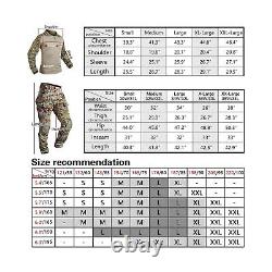 Men's G3 Combat Uniform Tactical Camouflage Apparel Set for Hunting Airsof