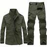 Men's Military Clothing Tactical Uniforms Summer Quick Dry Shirts Cargo Pants