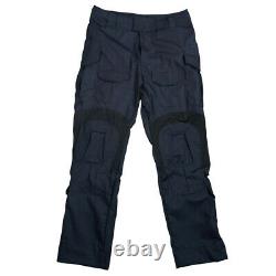 Men's Tactical Combat Shirt Pants Army Military G3 BDU Uniform Camo WithKnee pads