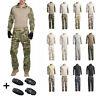 Mens Army Combat Shirt Pants Suit Airsoft Bdu Tactical Uniform Set Special Force