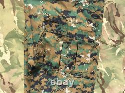 Mens Army Military Tactical Combat Jacket Pants Sets SWAT Camouflage BDU Uniform