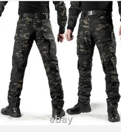 Mens Army Tactical Gen3 Combat Suit Shirt Pants Military Camouflage BDU Uniform