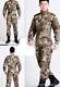 Mens Camouflage Military Tactical Combat Uniform 2pcs Jacket&pants Suits Fashion