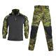 Mens Camouflage Tactical Suit Shirts Pants Military Combat Uniform Swat Bdu Sets