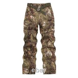 Mens Camouflage Uniform Python Pattern Tactical Suits Outdoor Jacket Pants Sets