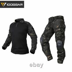 Mens GEN3 Tactical Suit Combat Uniform Set Camouflage Shirt & Pants BDU Trousers