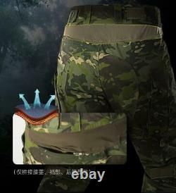 Mens Military Combat Shirt Pants Tactical BDU Uniform SWAT Gen3 Sets Camouflage