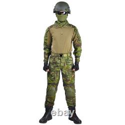 Mens Tactical Combat Suits Army Military With Pads Uniform G3 Outdoor Work Suit