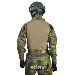 Mens Tactical Combat Suits Army Military With Pads Uniform G3 Outdoor Work Suit