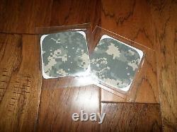 Military Acu Digital Camo Uniform Repair No-iron Patch Set Of 2 4x4 Patches