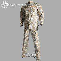 Military Tactical Hunting Uniform Set Camouflage Suit For Hunting Wargame