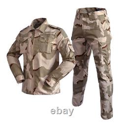 Military Uniform Camo Tactical combat Set Army Uniforme Militar Tactical Suits