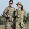 Military Uniform Camouflage Combat Airsoft Tactical Jacket Pants Set Acu Cp