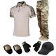 Military Uniform Camouflage Softair Tactical Suit Us Army Combat Shirt Cargo Cp