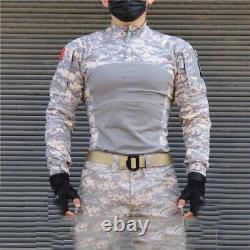 Military Uniform Camouflage softair Tactical Suit US Army Combat Shirt Cargo CP