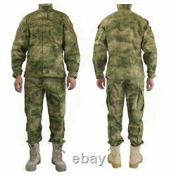 Multicam ACU Camouflage Paintball Combat Suit Airsoft Uniform Sets-Jacket + Pant