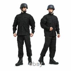 Multicam ACU Camouflage Paintball Combat Suit Airsoft Uniform Sets-Jacket + Pant