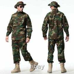 Multicam Camouflage Paintball Combat Suit Airsoft Uniform Sets-Jacket + Pant