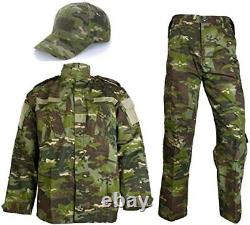 Multicam Tropic Camouflage Uniform Set Jacket Pants Cap S Size New