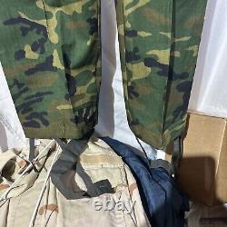 NEW Kazakhstan Army Uniform Set Patched Foreign Camo Shirt & Pants RARE