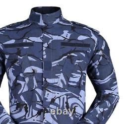Navy Blue Army Uniform Camouflage Combat Tactical Military Work Uniform