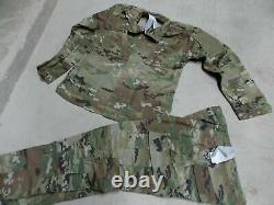 New Army Ocp Scorpion Camouflage Uniform Set Large/lng Top&pants Normal Material