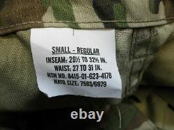 New Army Ocp Scorpion Camouflage Uniform Set Small/reg Top&pants Normal Material