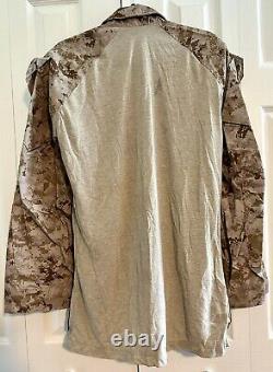Nwt Usmc Frog Shirt & Pant Set Digital Camouflage Defender Med-reg