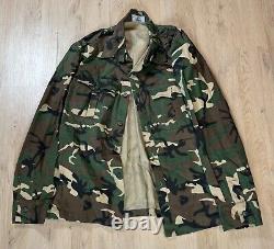 ORIGINAL Saddam Iraq Woodland Camo Tunic Trousers Belt SET Uniform Provenance
