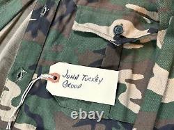 ORIGINAL Saddam Iraq Woodland Camo Tunic Trousers Belt SET Uniform Provenance