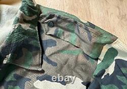 ORIGINAL Saddam Iraq Woodland Camo Tunic Trousers Belt SET Uniform Provenance