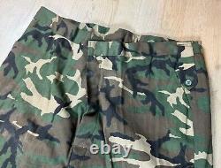ORIGINAL Saddam Iraq Woodland Camo Tunic Trousers Belt SET Uniform Provenance