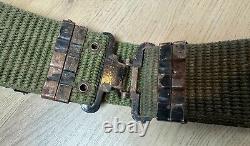 ORIGINAL Saddam Iraq Woodland Camo Tunic Trousers Belt SET Uniform Provenance