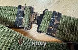 ORIGINAL Saddam Iraq Woodland Camo Tunic Trousers Belt SET Uniform Provenance