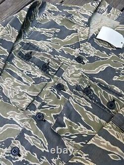 Original ARVN Vietnam War Tiger Stripes Camo Jacket & Pants Set Stamped US SMALL