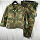 Original Belgian 1956 Denison Camo Airborne Jump Smock & Pants Set Congo
