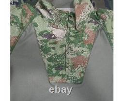 Original China Army Military Type 21 Camouflage Frog Style Training Suit Set