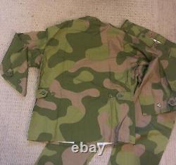 Original Norwegian Army M04 Camouflage Combat Trouser Pants Shirt Set Size 54 56
