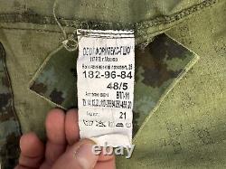 Original Russian Army Military Border Guard Suit Jacket and Pants FSB EMR M 48-5
